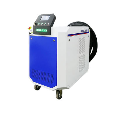 Time Saving Automatic Purple Horn Equipment 1064nm Rust Removal Laser Portable