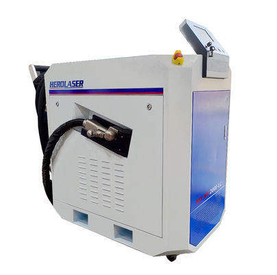 Purple Horn Water Cooling 500W Laser Cleaning Machine For Container