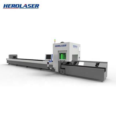 1060nm-1070nm Tube Laser Cutters , Purple Horn Pipe Cutting Machine