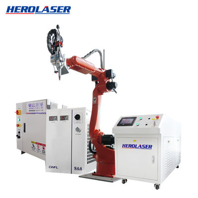 Purple Horn Auto Robot Arm Industrial Laser Welding Machine Customized Automation
